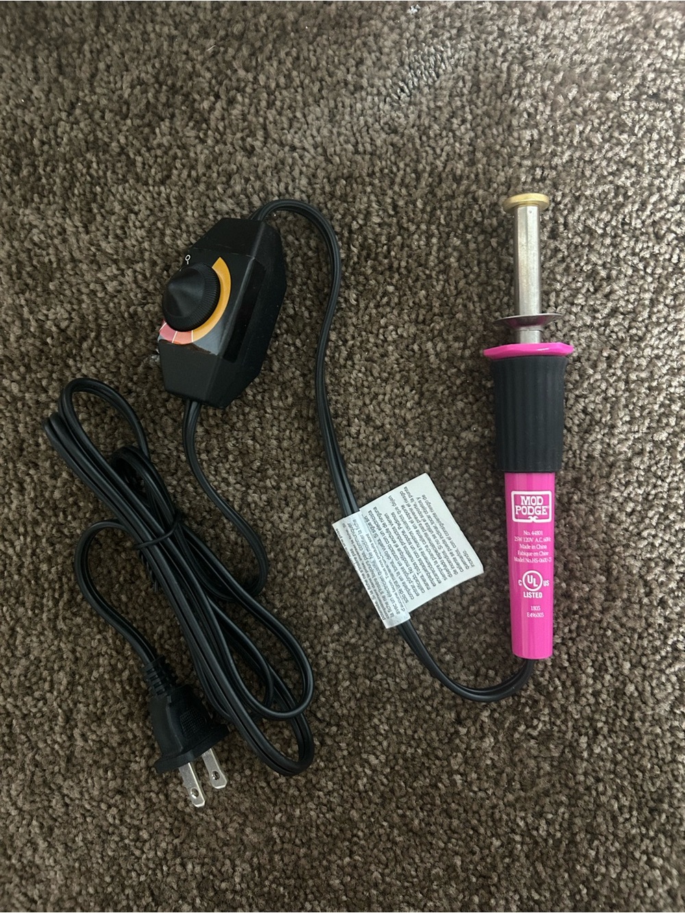 Mod Podge Photo Transfer Heating Tool with Temperature Control Dial Pen-Like